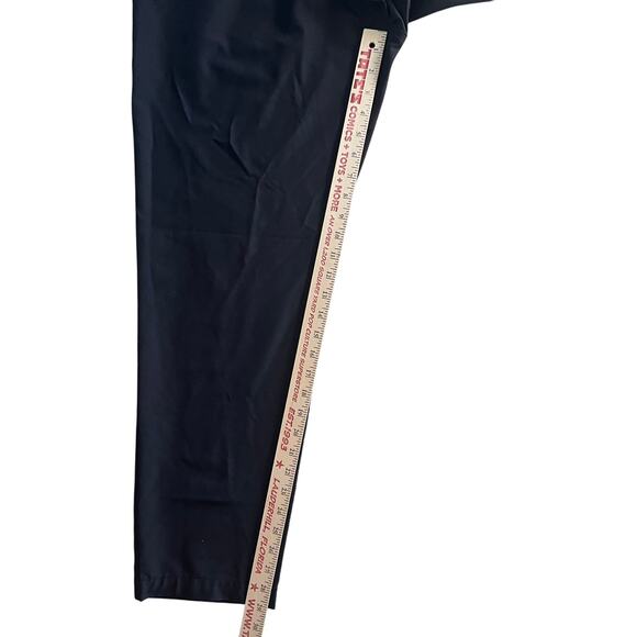 Marc New York Andrew Marc Black Stretch Pants 34x32 Mens Slim Fit Trousers - Picture 8 of 14